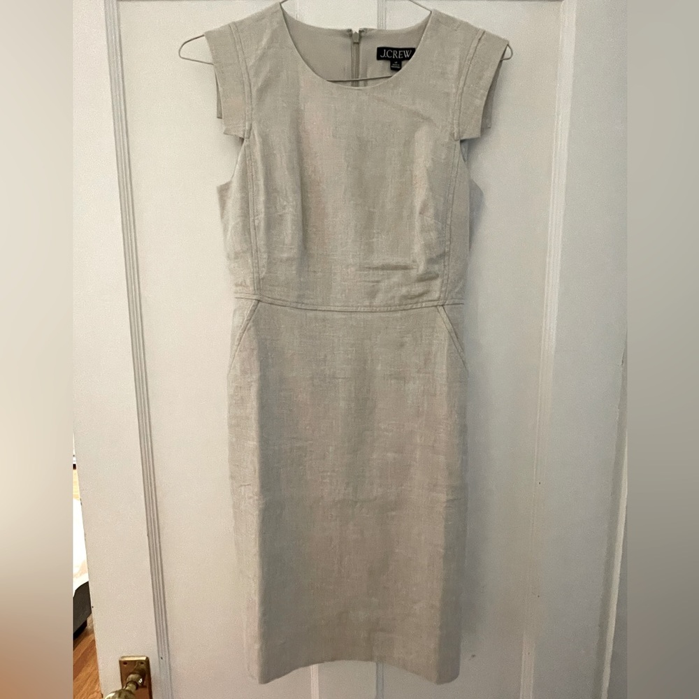 J. Crew Linen Dress